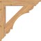 Ekena Millwork Olympic Traditional Smooth Bracket, Western Red Cedar, 3 1/2"W x 26"D x 26"H BKT04X26X26OLY01SWR - alternate 2